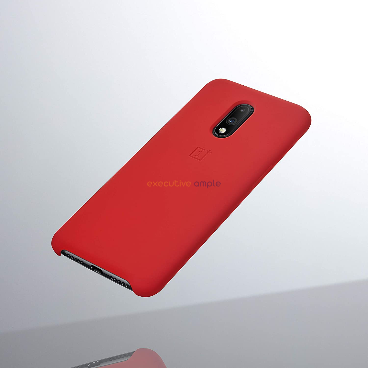 Official Oneplus 7 Red Silicone Protective Case