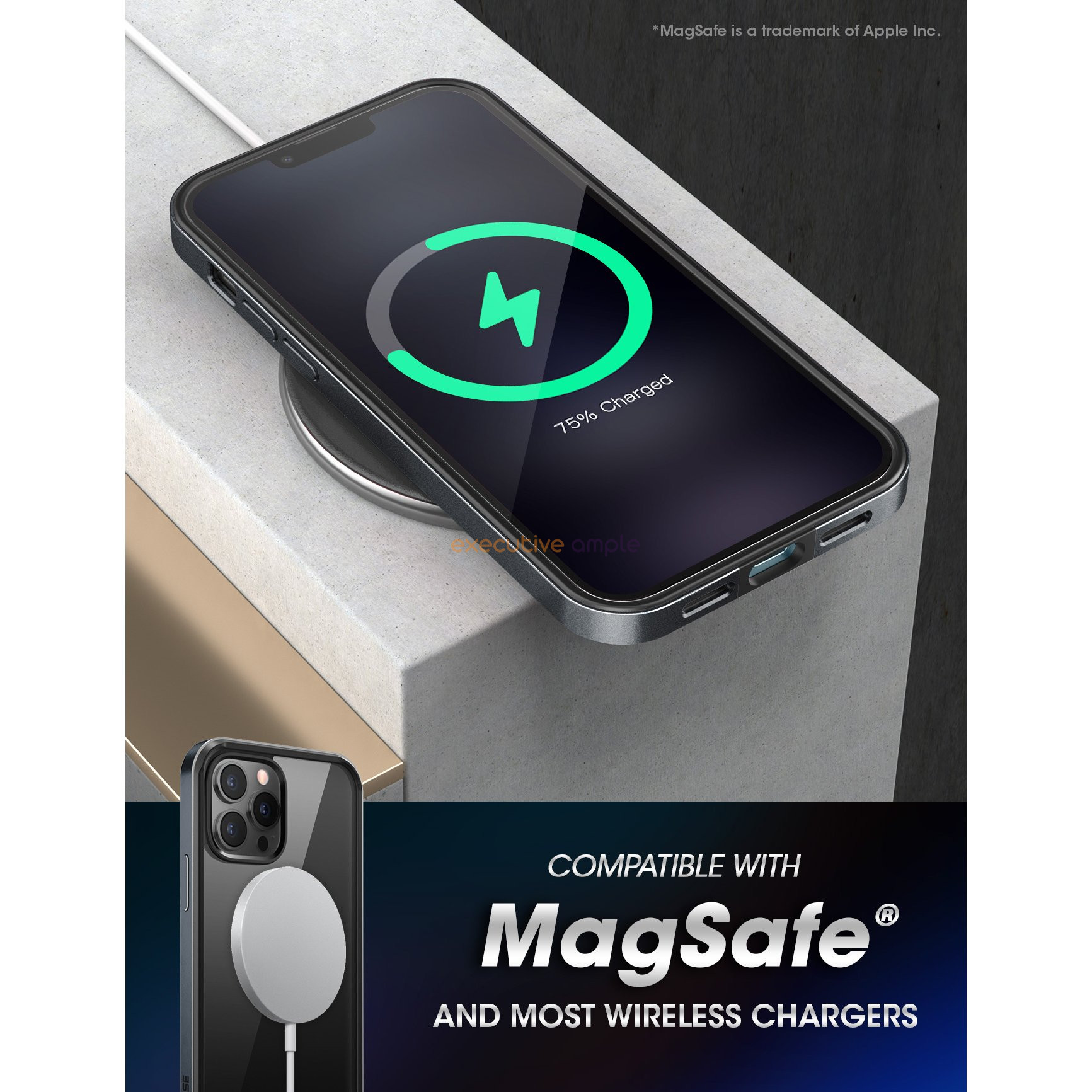 SUPCASE iPhone 13 Pro, 13 Pro Max Unicorn Beetle Edge Clear Bumper Case