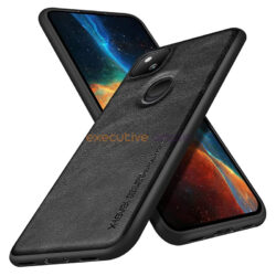 X-level Google Pixel 4A Earl lll Series Anti-Scratch Premium Leather Soft TPU Bumper Shockproof Protective Case Cover & Protector