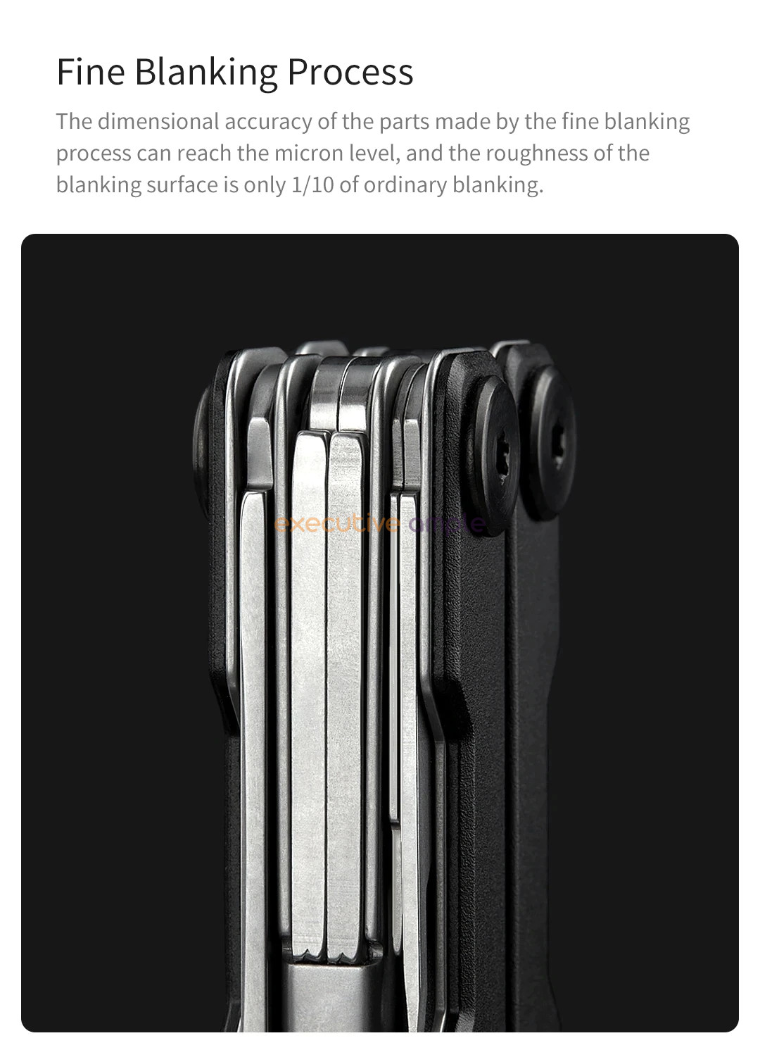 Xiaomi Huohou Mini 10 in 1 Multi Function Tools Stainless Steel Aluminum Pocket Folding Knife Set 7