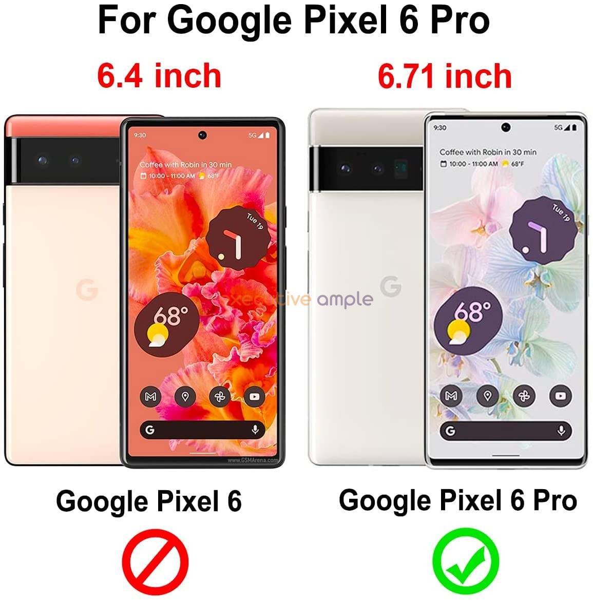 Xundd Google Pixel 6 Pro Slim Soft TPU Protective Case 3