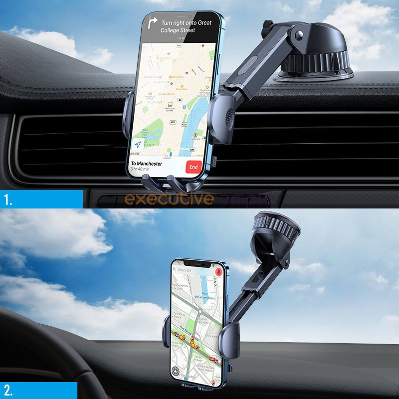 eng pl Joyroom Wireless Charger Car Mount Phone Bracket Dashboard Qi Charger 15 W black JR ZS241 75277 3