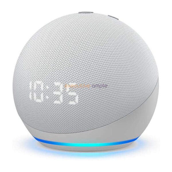 Echo Dot 4Th Generation Smart Speaker With Clock Accessories