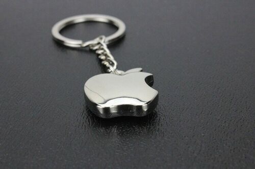 Apple Metal Key Chain Ring