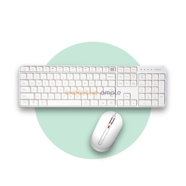 Original Xiaomi MlllW 2.4GHz Wireless Silent Portable Multi System Compatible Combo Keyboard & Mouse Set