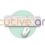 Original Xiaomi MlllW 2.4GHz Wireless Silent Portable Multi System Compatible Combo Keyboard & Mouse Set (2)