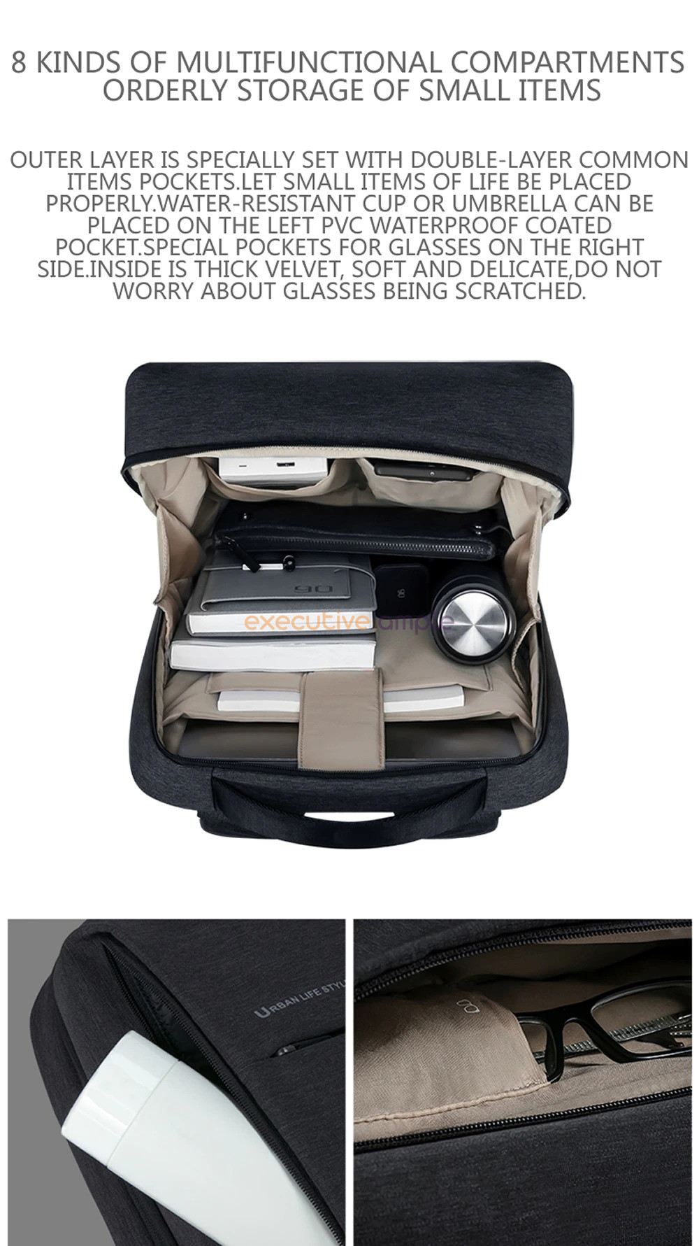 Xiaomi Mijia Mi City Urban Life Style Backpack 2Nd Generation