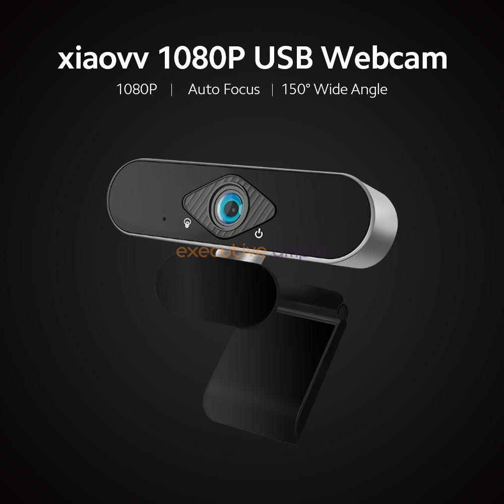 Xiaomi Xiaovv 1080P USB Webcam Auto Focus 150 Degrees Wide Angle Noise Reduction with Build-in Microphone for Video