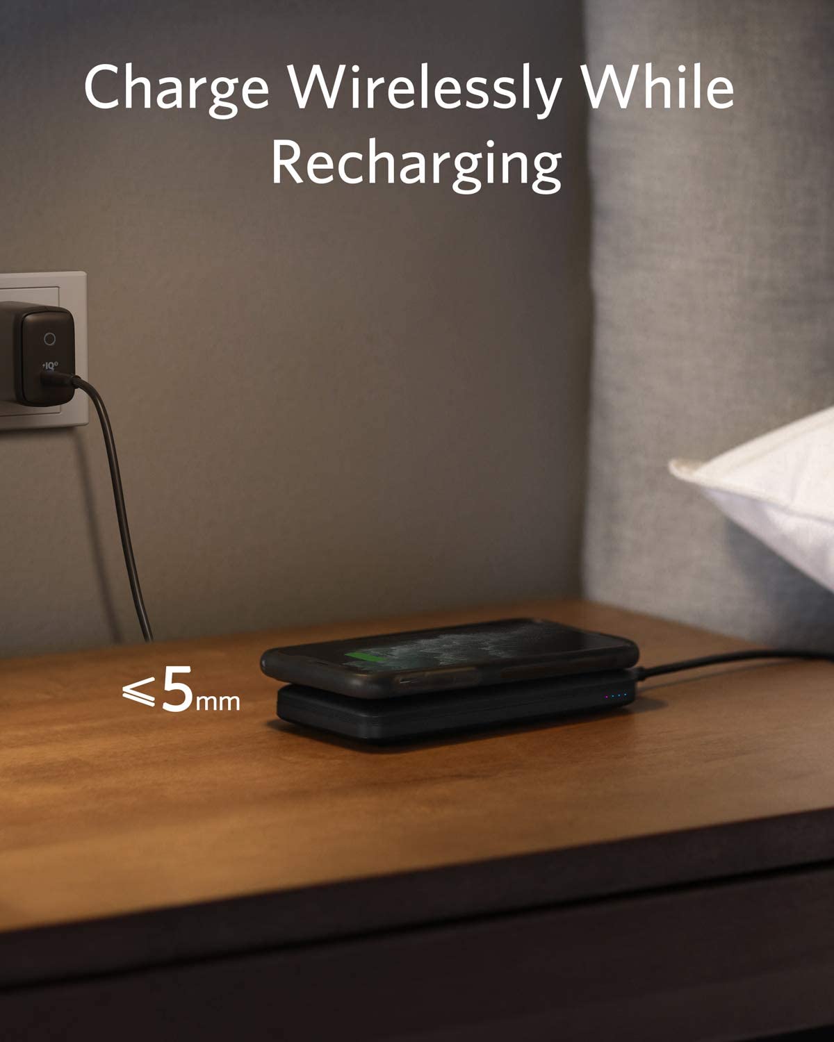 Anker PowerCore 10000 mAh Hybrid Wireless Portable Charger