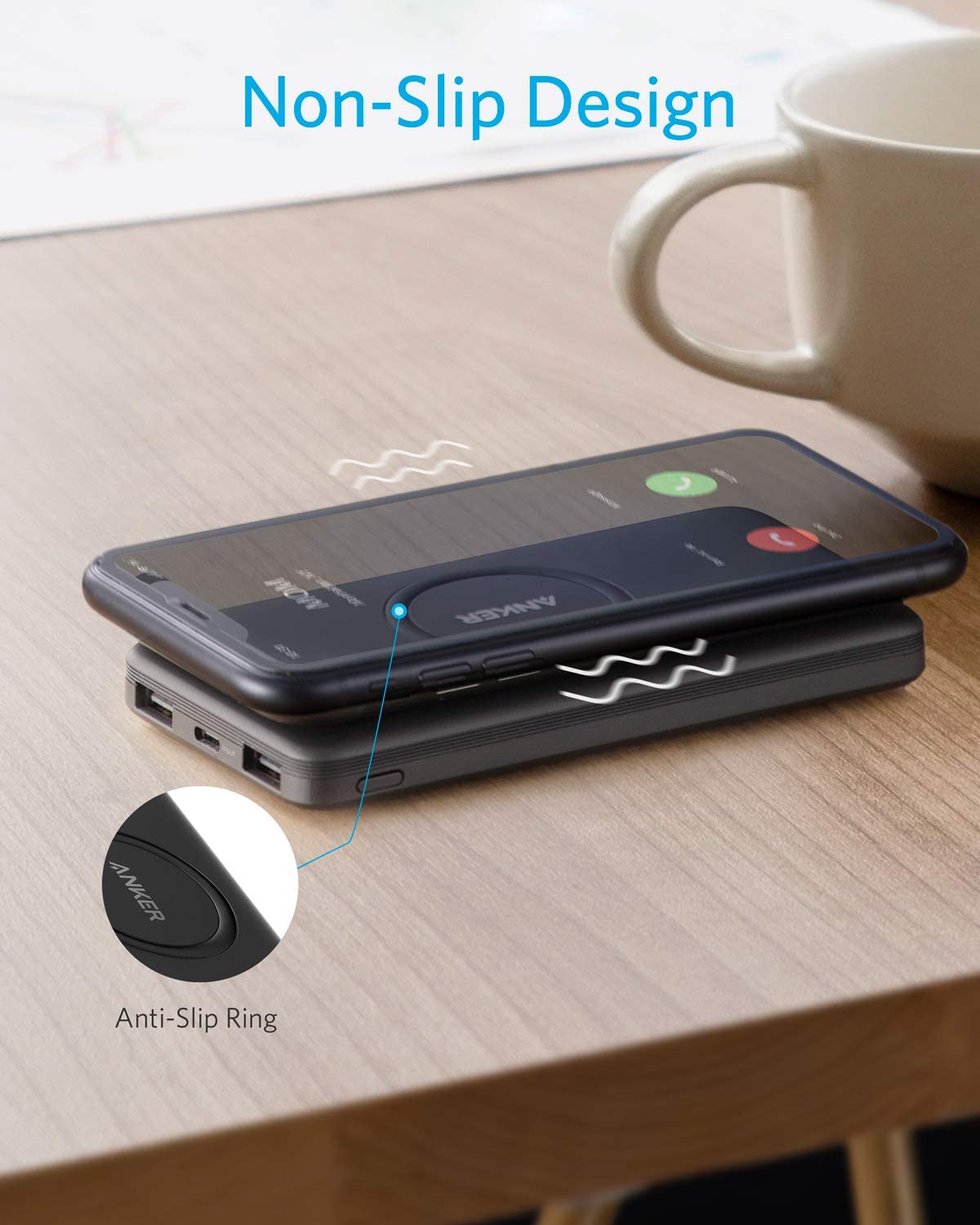 Anker PowerCore 10000 mAh Hybrid Wireless Portable Charger