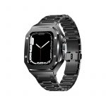 Buy Luxury Stainless Steel Protective Case With Band Combo For Apple Watch 44mm/45mm | Executive Ample BD