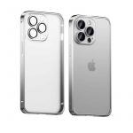 Buy QY Metal Aluminum Bumper Matte Frosted Back PC With Camera Ring Glass Protection Protective Cover For iPhone 13/13 Pro/13 Pro Max | Executive Ample BD