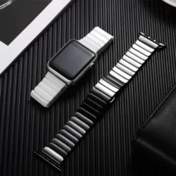 Ceramic Strap for Apple Watch Band 44 / 45 / Ultra 49 mm Flash Sale