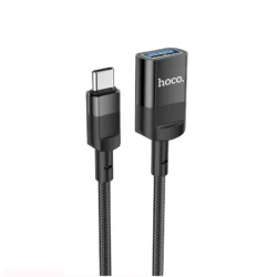 Hoco U107 Type-C Male To USB Female Charging and Data Transfer Extension Cable Cable