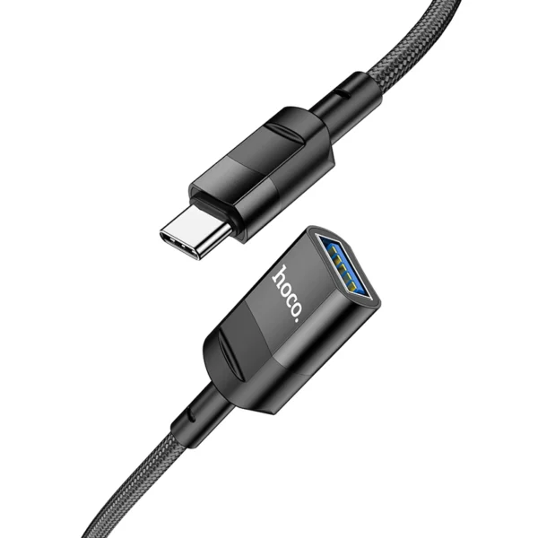 Hoco U107 Type-C Male To USB Female Charging and Data Transfer Extension Cable
