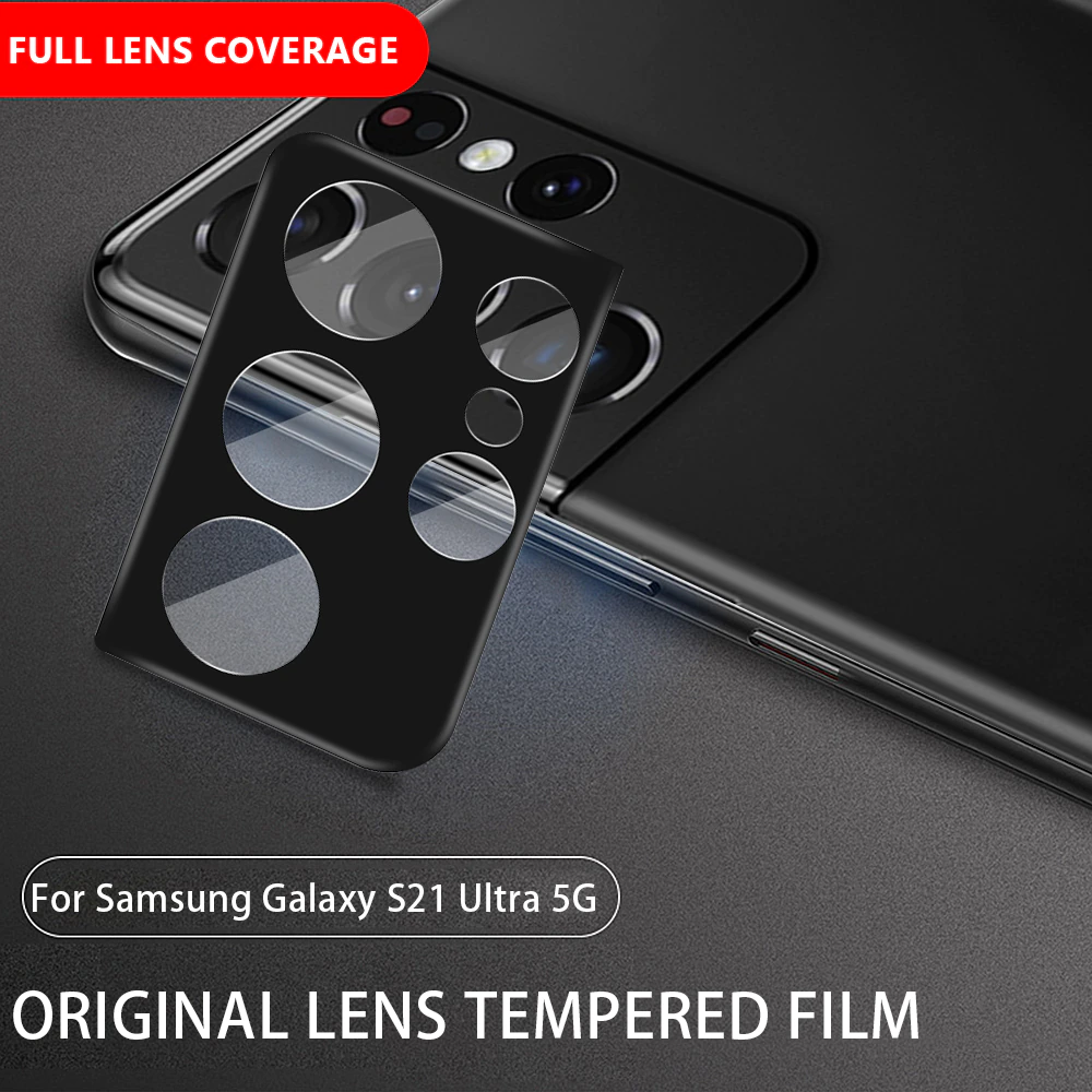 KUZOOM Diamond Lens Film for Galaxy S21 Ultra