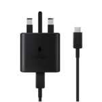 Original SAMSUNG 45W USB-C Fast Charging Adapter with Type-C Cable