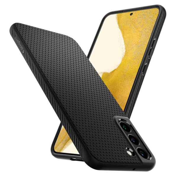 Spigen Liquid Air Armor Case for Galaxy S22/S22 Ultra - Matte Black