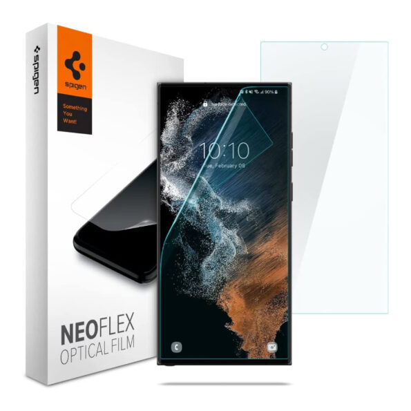 Spigen NeoFlex Screen Protector for Galaxy S22 Ultra (2022) [2 Pack]