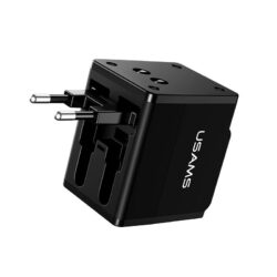 USAMS T2 Universal Dual USB Travel Charger Charging Essential