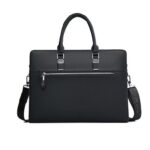 Oyixinger-Leather-Business-Casual-Briefcase-Bag-Large-Capacity-Handbag-Shoulder-Bag-for-13-14-Inch