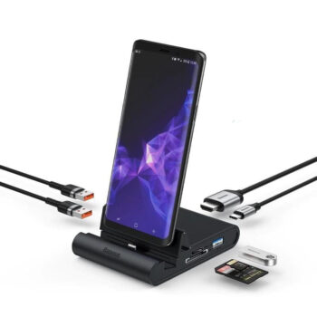 Baseus Mate Docking Type-C Mobile Phone Intelligent HUB Docking Station Pro