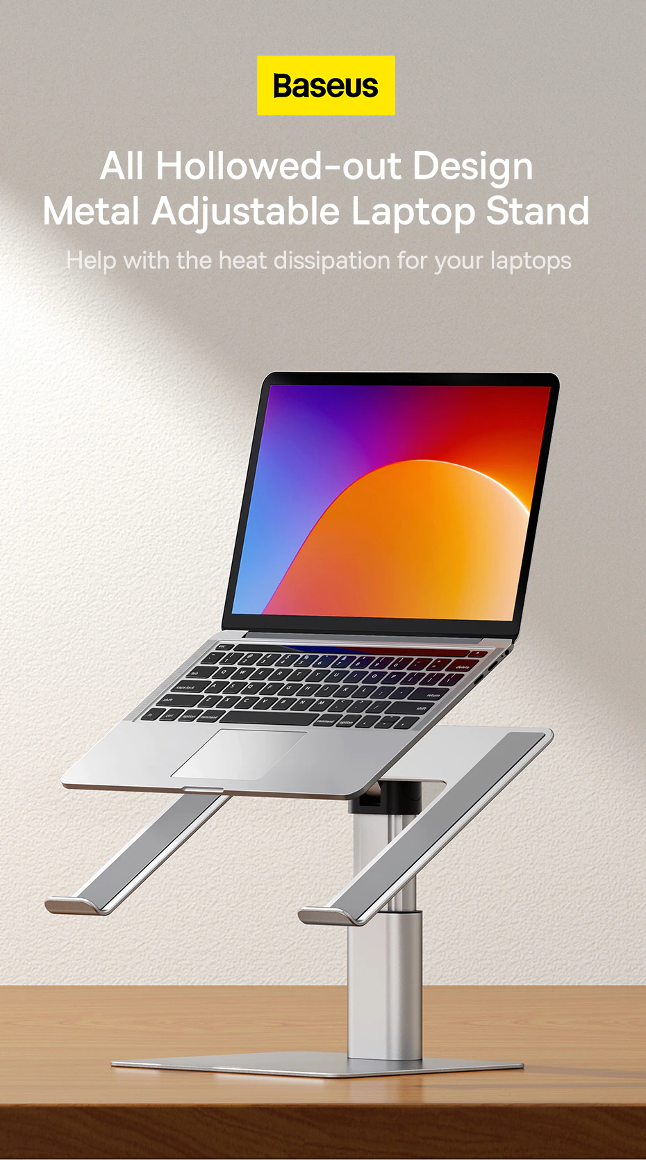 Baseus Metal Adjustable Laptop Stand