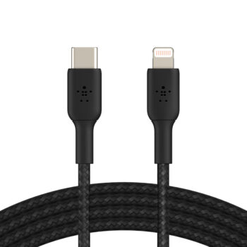 Belkin Braided USB-C to Lightning Fast Charging Cable 3.3ft