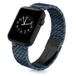 COTEetCI W76 Carbon Fiber Pattern Strap for iWatch 42 -44 -45mm1