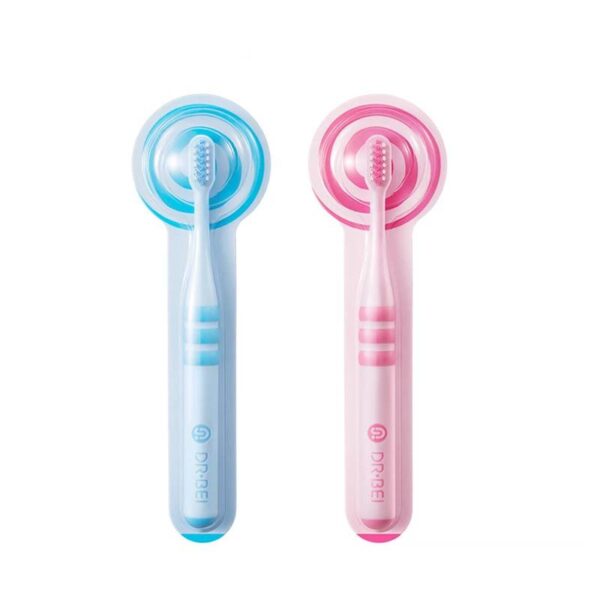 DR· BEI Kids Toothbrush Deep Clean Soft Sandwish-bedded Texture Dental Oral Care Electronics