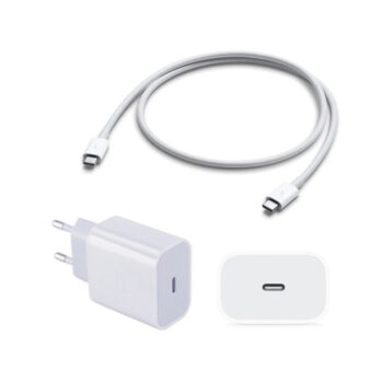 Google 18W EU Power Adapter With Type-C to Type-C Cable