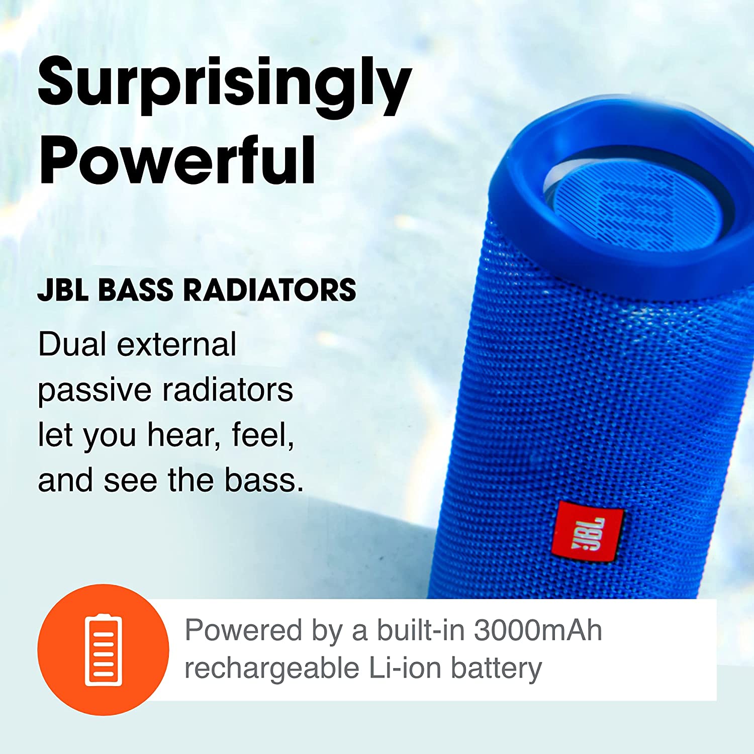 JBL Flip 4 Portable Wireless Bluetooth Speaker