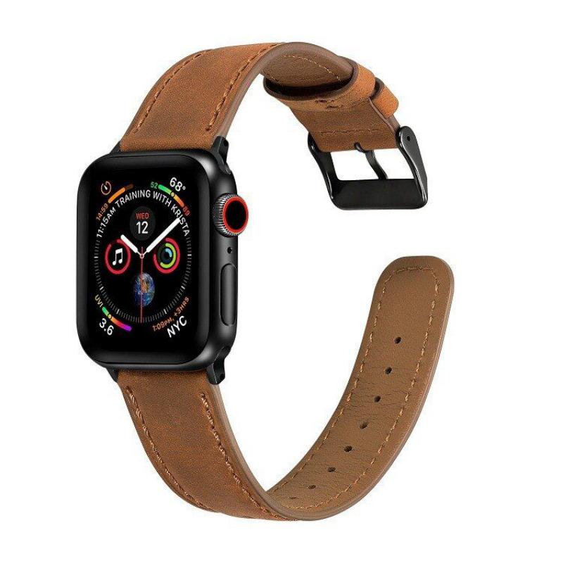 Soft Leather Watch Strap for iWatch 42 /44 /45mm