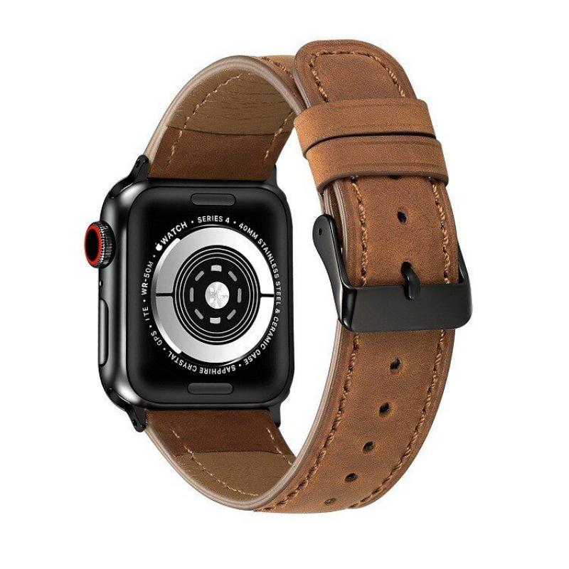 Soft Leather Watch Strap for iWatch 42 /44 /45mm