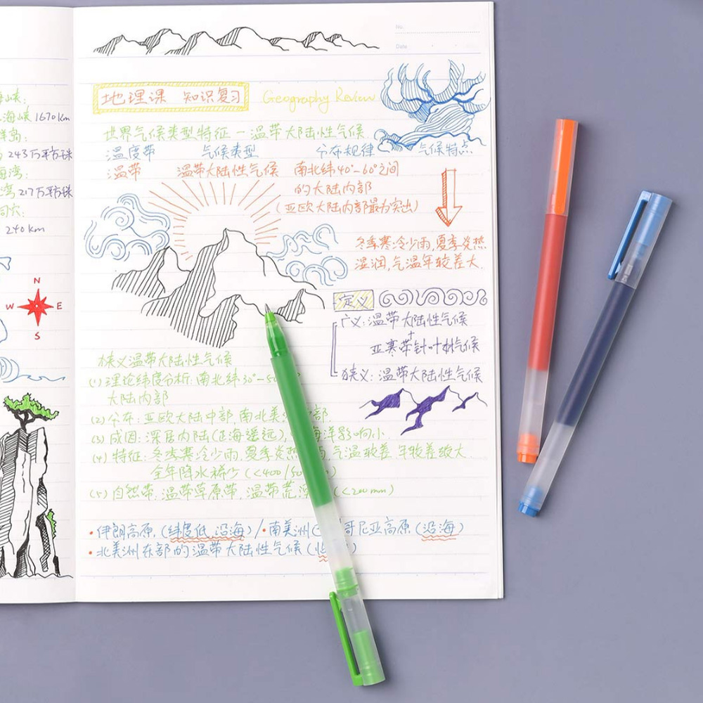 Xiaomi Mi Jumbo Colorful Pen Set (5 pcs)