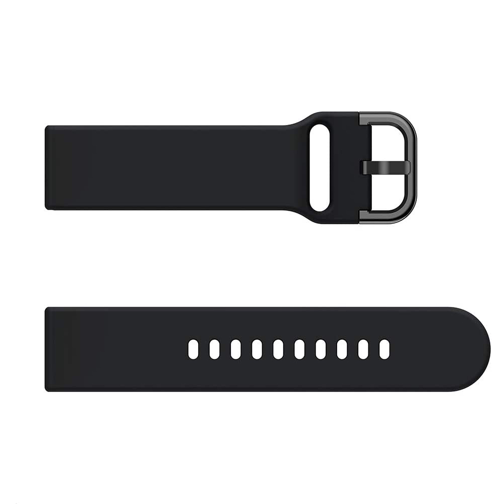 22mm Width Universal Sport Silicone Watch Band Strap