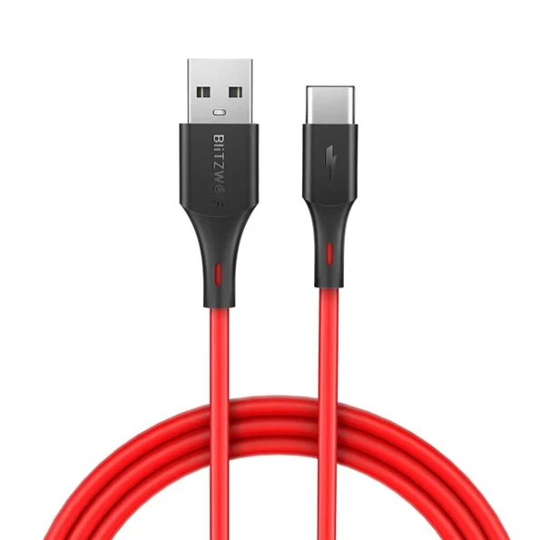 BlitzWolf BW-TC14 PVC 3A USB Type-C Charging Data Cable