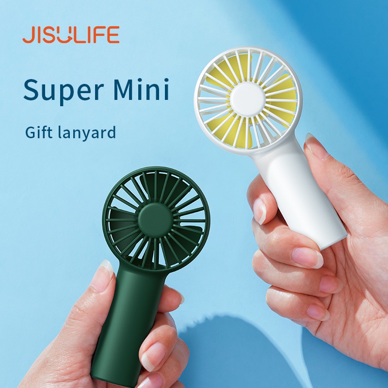 JISULIFE FA20 2000 mAh Portable Rechargeable Mini Handheld Fan