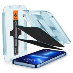 Spigen GlasTR EZ FIT Privacy Tempered Glass Screen Protector for iPhone 13 / 13 Pro / 13 Pro Max-2PCS Cover & Protector
