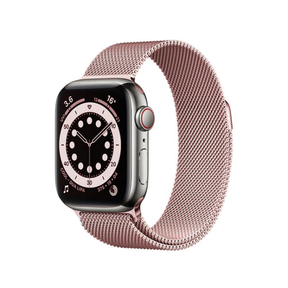 Stainless Steel Magnetic Milanese Loop Band Strap for Apple Watch 42 / 44 / 45mm