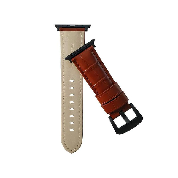 Viva Madrid Montre Crox Leather Strap For Iwatch 42 / 44 / 45Mm
