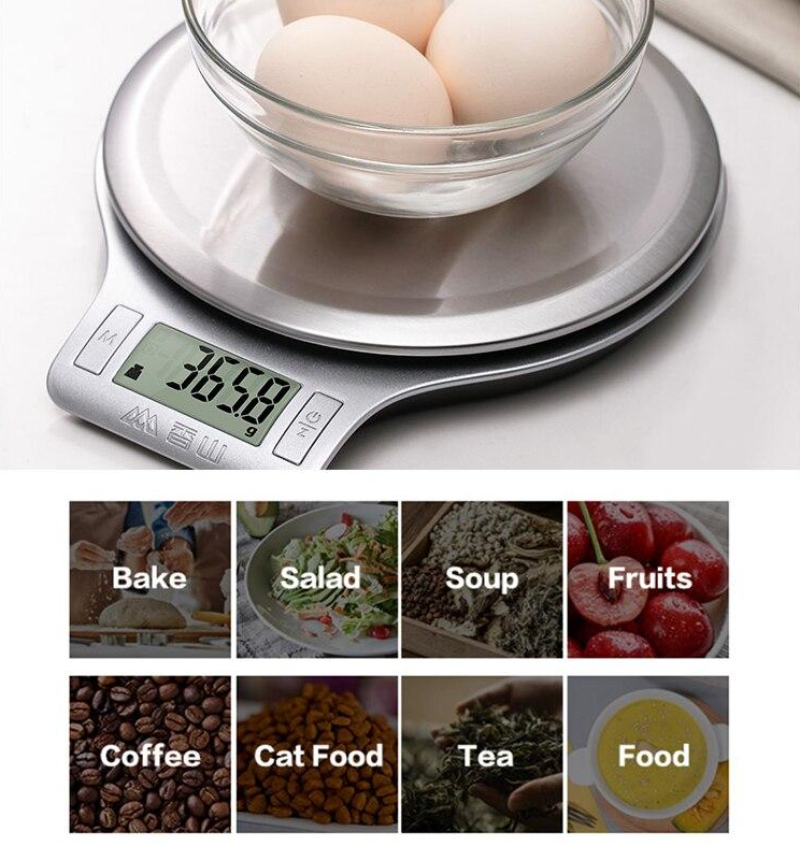 Xiaomi Youpin Senssun EK813 LCD Display 0.1g High Precision Sensor Electronic Scale Kitchen Scale Baking Scale 1g-5kg