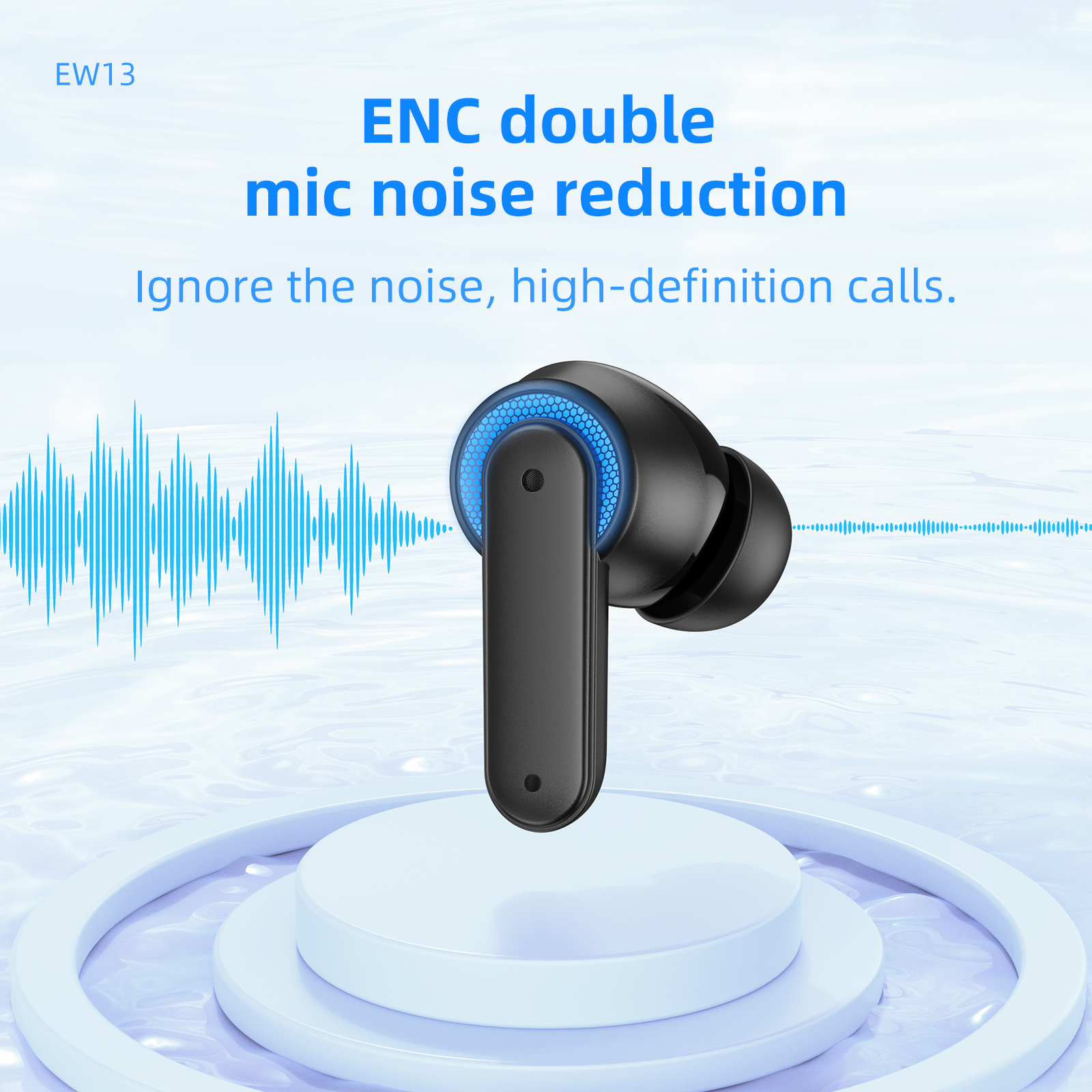 hoco EW13 True Wireless ENC Noise Cancelling Bluetooth Gaming Headset