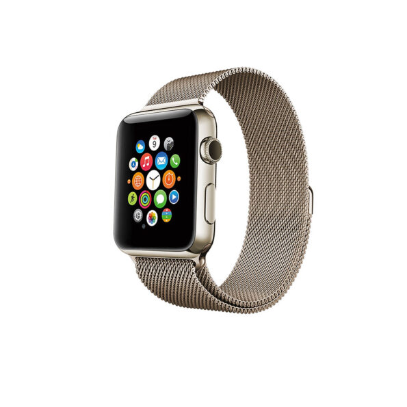 iGuard by Porodo Steel Mesh Watch Band for iWatch 42 / 44 / 45mm