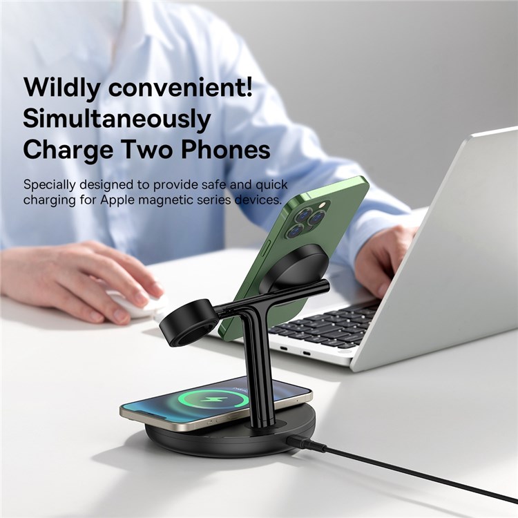 BASEUS 20W Swan 3-in-1 Wireless Magnetic Charging Bracket