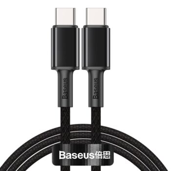 Baseus 1m - 2m 100W Type-C to Type-C High Density Braided Fast Charging Data Cable