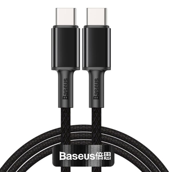 Baseus 1m / 2m 100W Type-C to Type-C High Density Braided Fast Charging Data Cable Cable