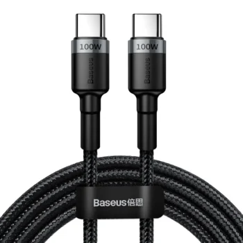 Baseus Cafule 1M - 2M 100W Type-C to Type-C PD 2.0 Flash Charging Cable