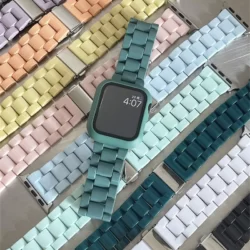 Candy Color Resin Strap for iWatch 44 / 45mm Strap 42 | 44 | 45 MM