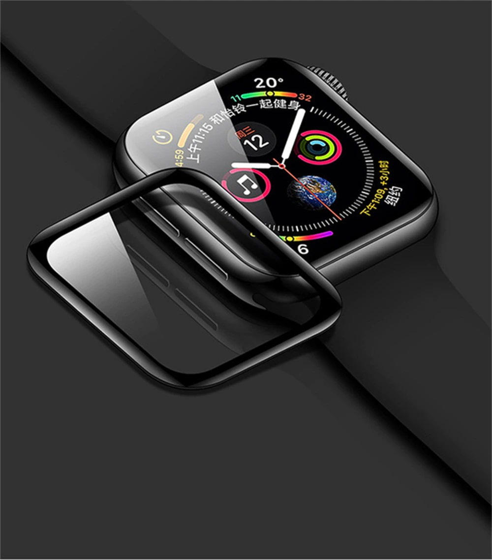 KUZOOM 3D Curved Screen Protector for iWatch 44 / 45mm